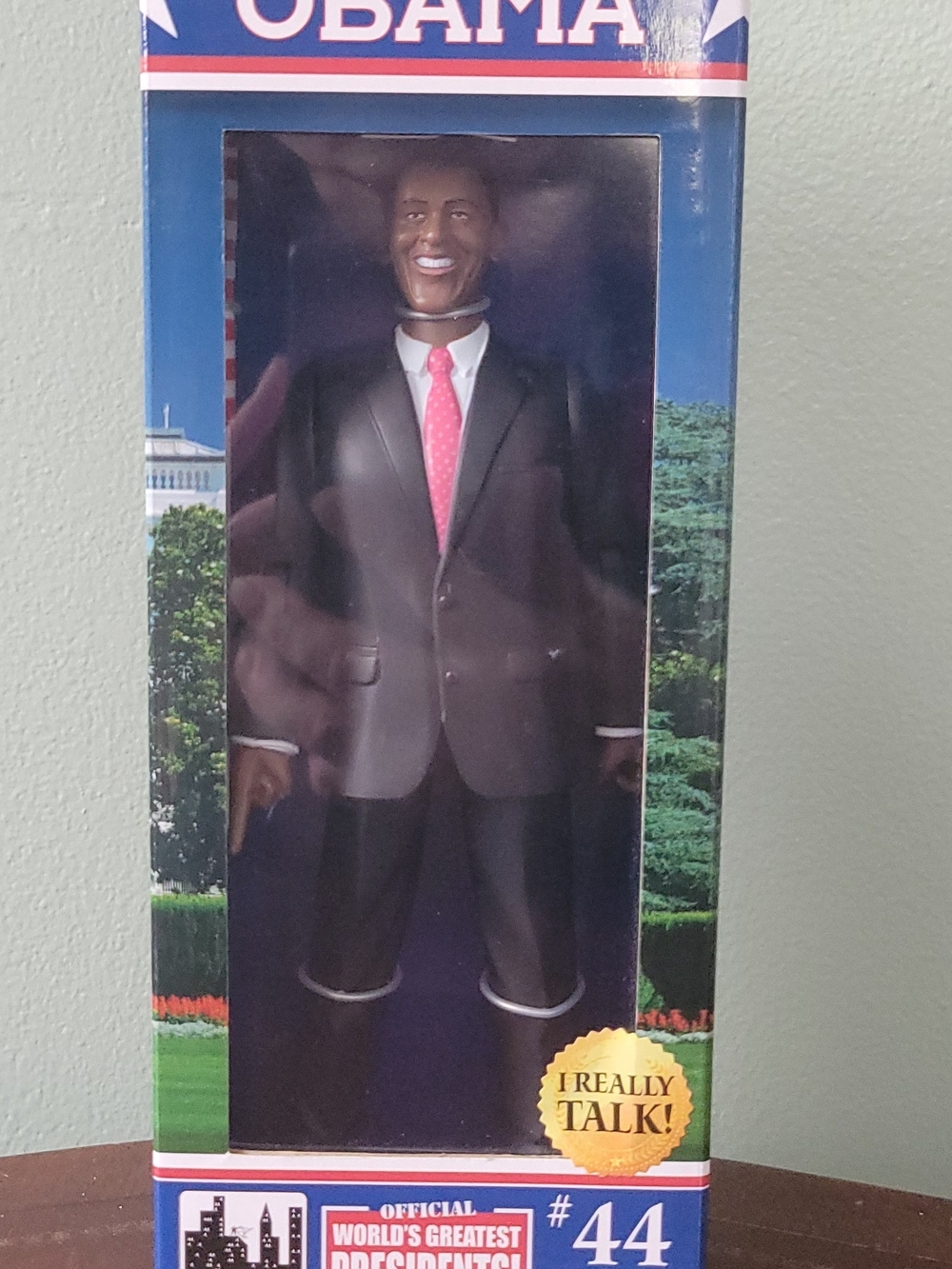 Collectible OBAMA Political Talking Figurine.